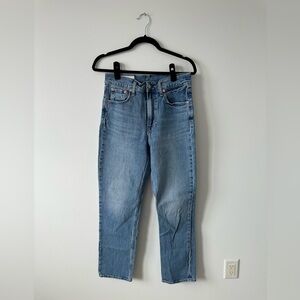 gap sky high straight jeans